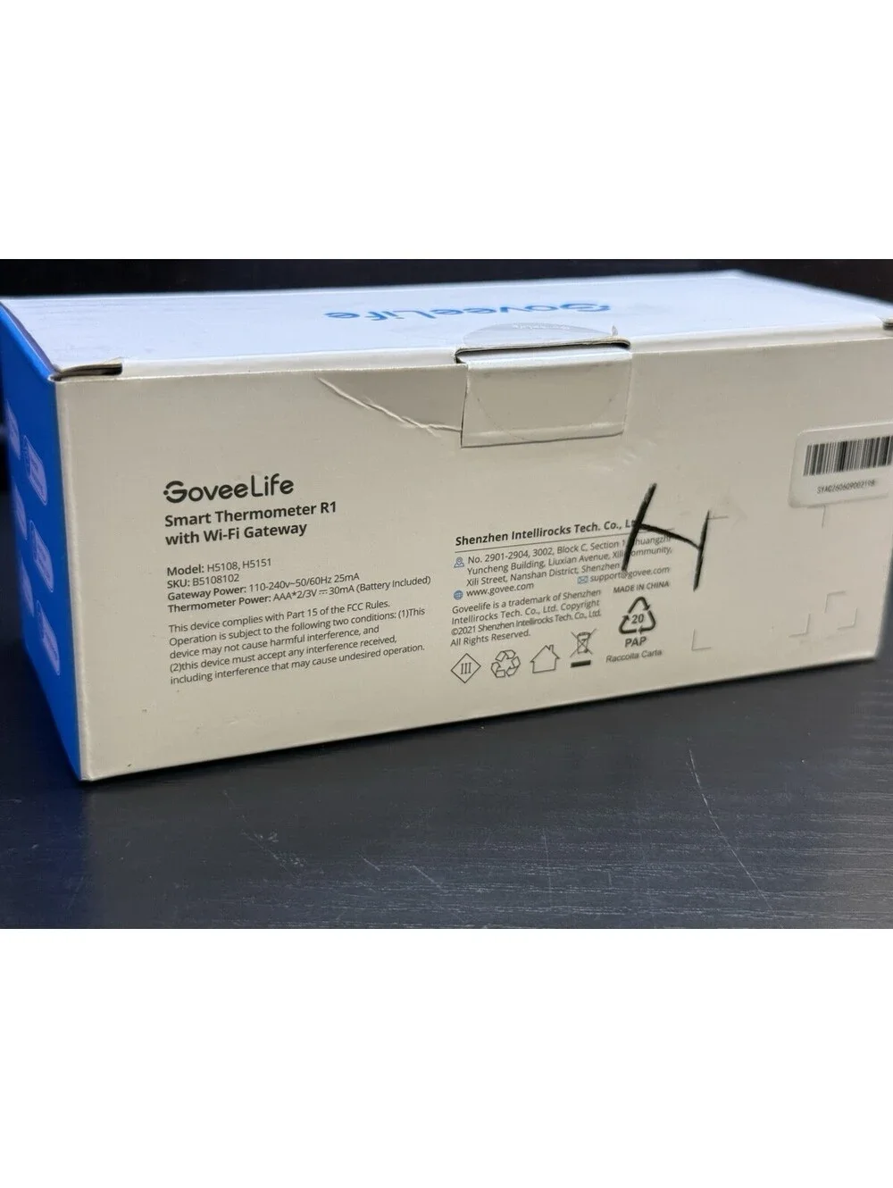 Govee Life Smart Thermometer R1 With WiFi Gateway